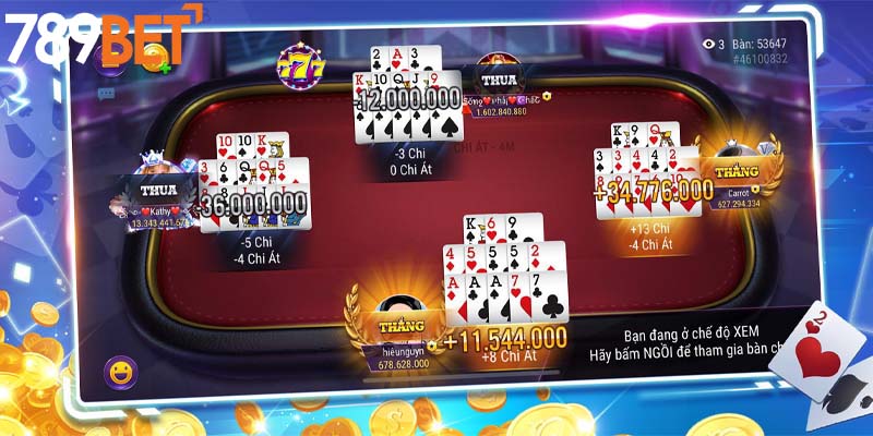 Chi tiết cho khách hàng về cách chơi mậu binh đổi thưởng online